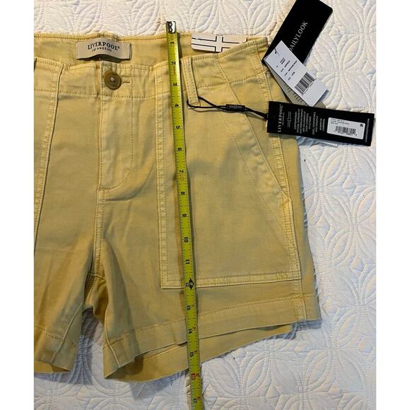 NWT Liverpool pale yellow shorts
Size 6 - Picture 3 of 5